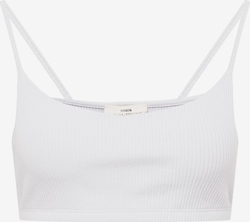 A LOT LESS Bralette Top 'Nela' in Grey: front
