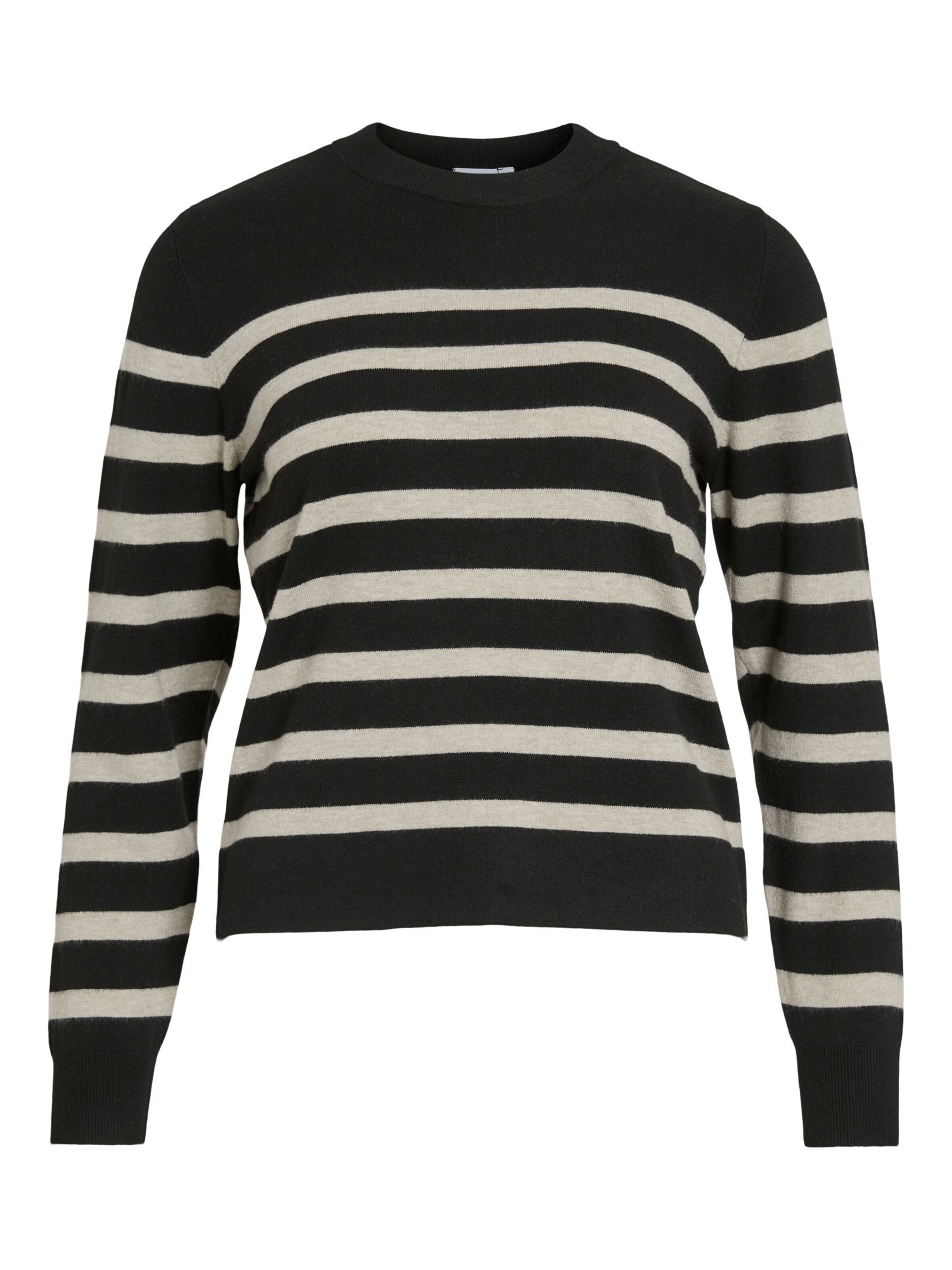 Pullover 'KERRY' VILA di colore beige / nero, Visualizzazione prodotti