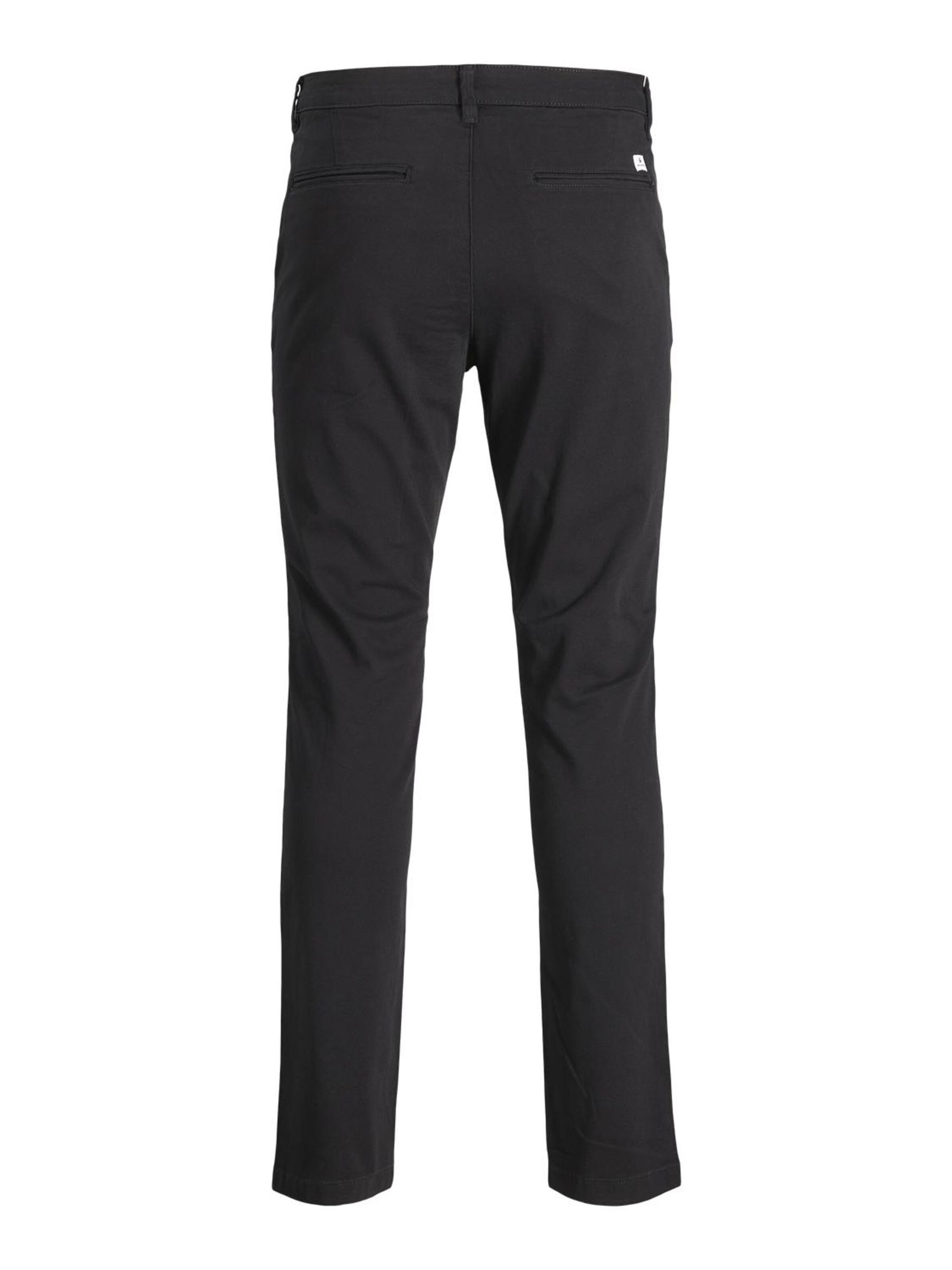 JACK & JONES Slimfit Hose 'JJIMarco JJDave' in Schwarz