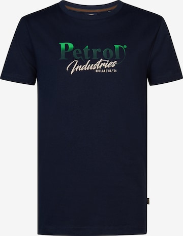 Petrol Industries Shirt 'Akhlut' in Blue: front