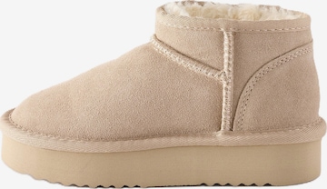 Bottes Next en beige : devant
