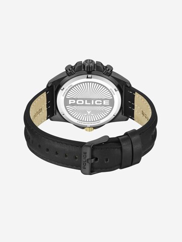 POLICE Analoog horloge 'Electrical' in Zwart