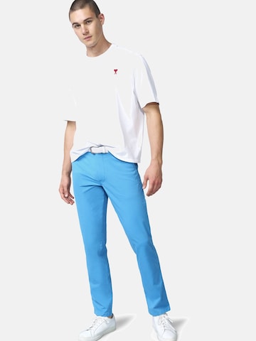 Regular Pantalon chino MEYER en bleu