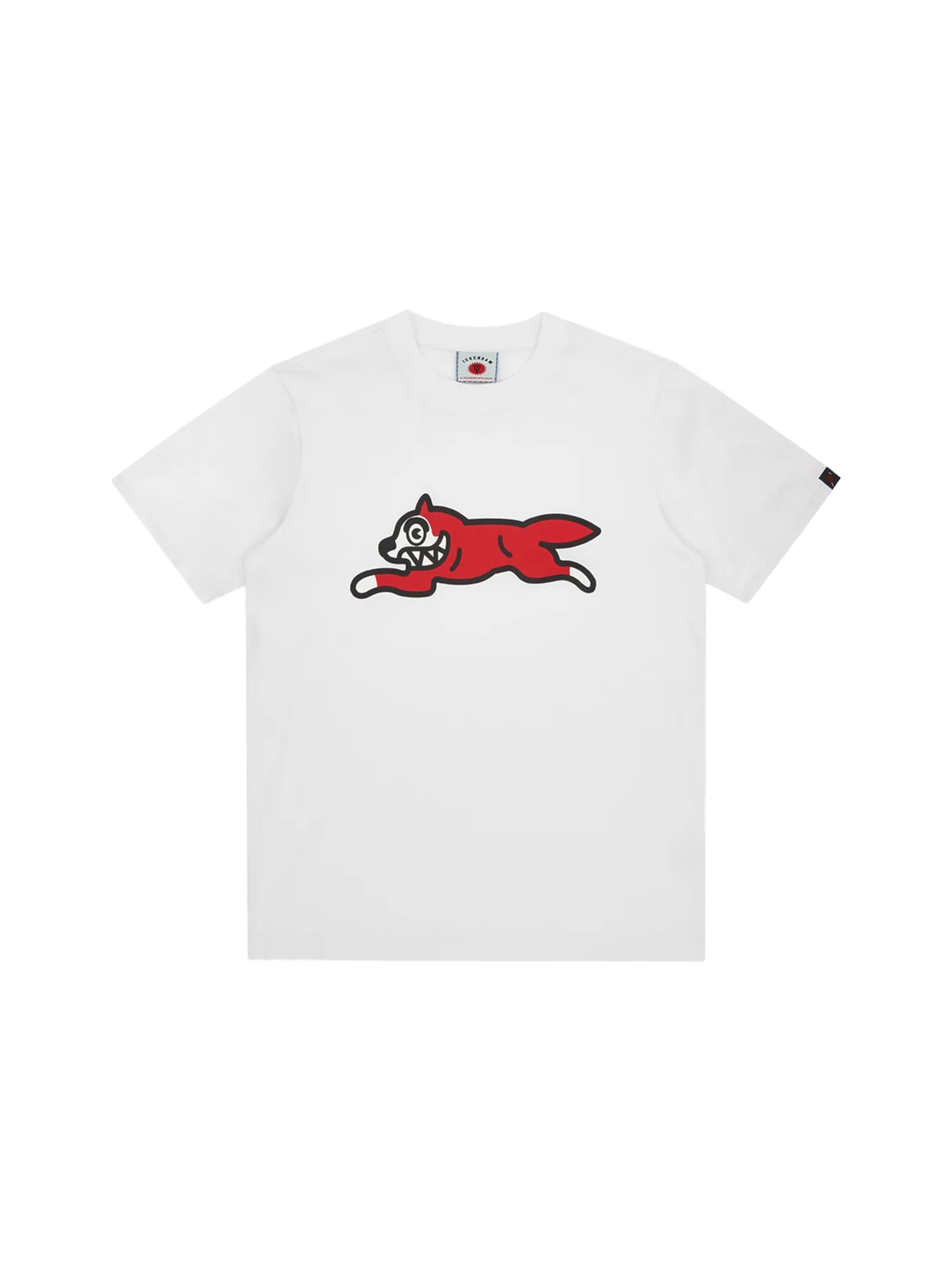 ICECREAM Shirt 'Running Dog' in Wit: voorkant