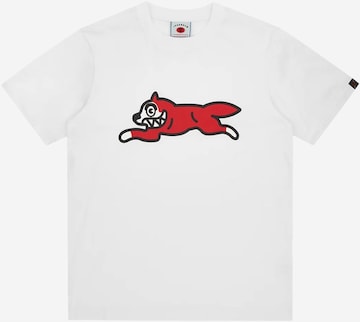 T-Shirt 'Running Dog' ICECREAM en blanc : devant