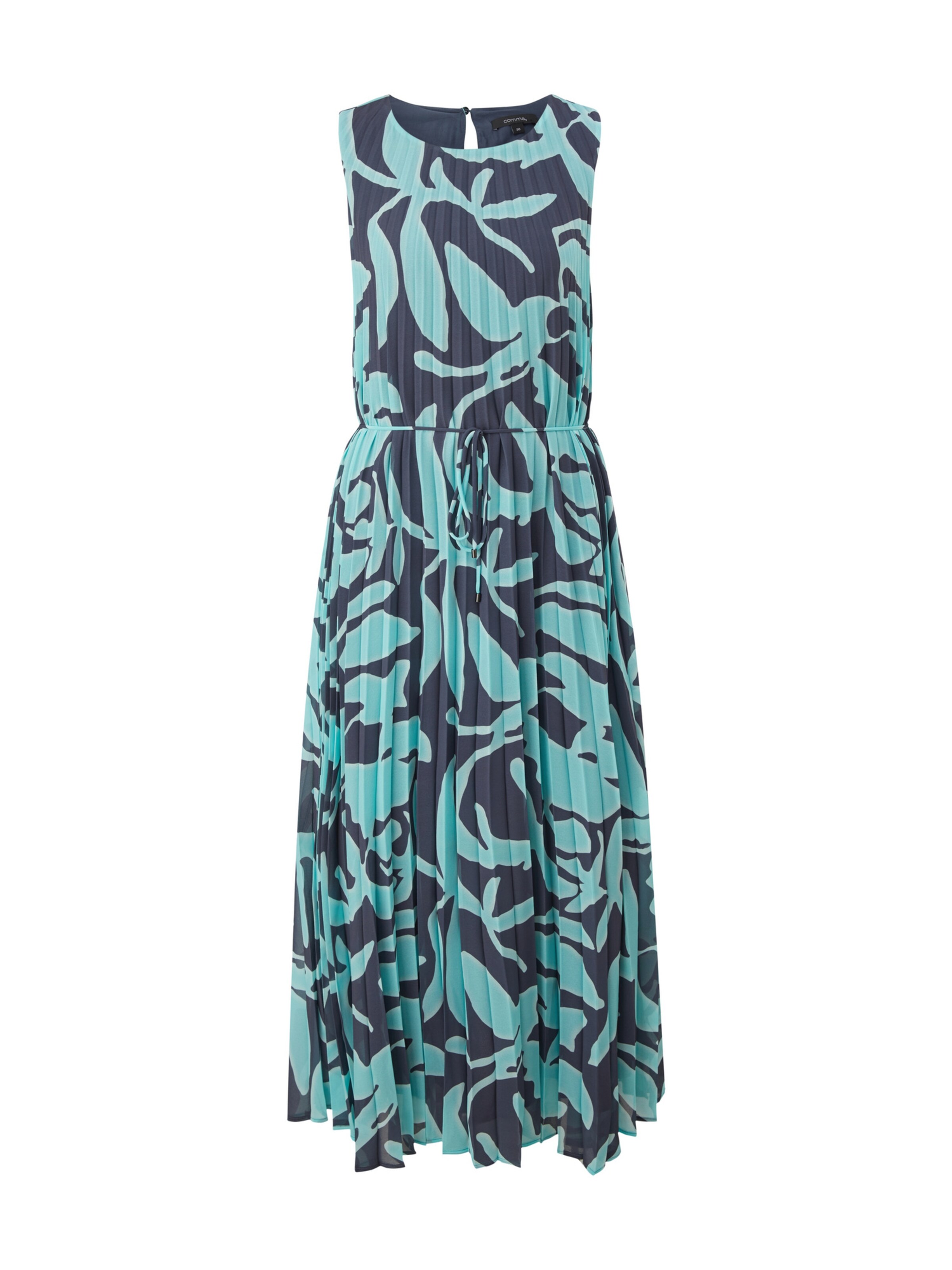 COMMA Kleid in Blau: Vorderseite