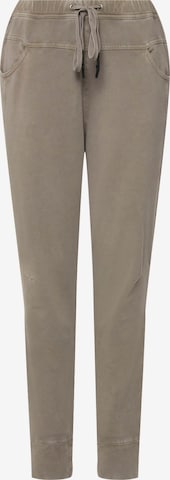 LAURASØN Tapered Broek in Beige: voorkant