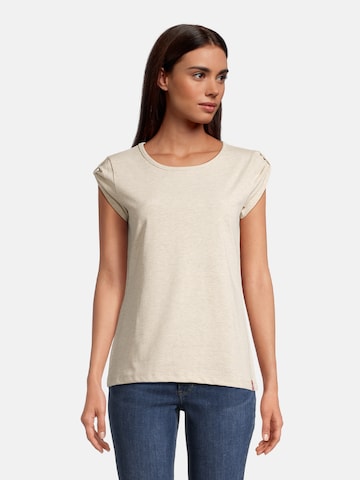 salzhaut Shirt 'Biike' in Beige: Vorderseite