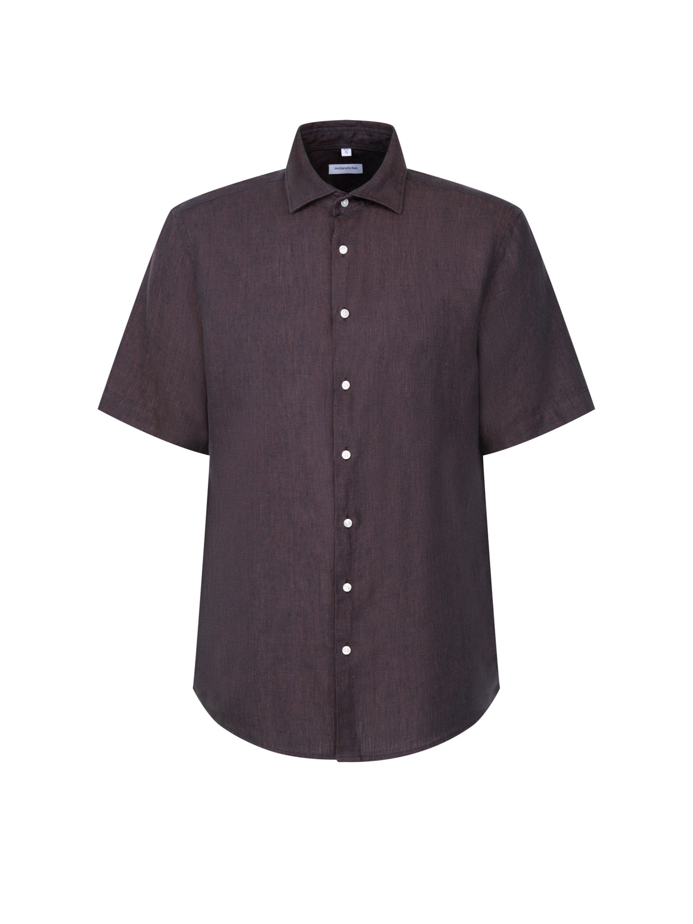 SEIDENSTICKER Hemd in Braun: Vorderseite