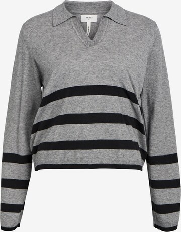 Pull-over 'THESS' OBJECT en gris : devant