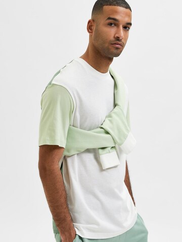 SELECTED HOMME Shirt 'Dominic' in Green