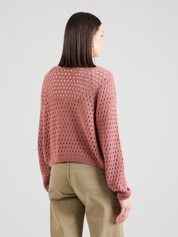 ABOUT YOU Knit cardigan 'Celina' in Pink