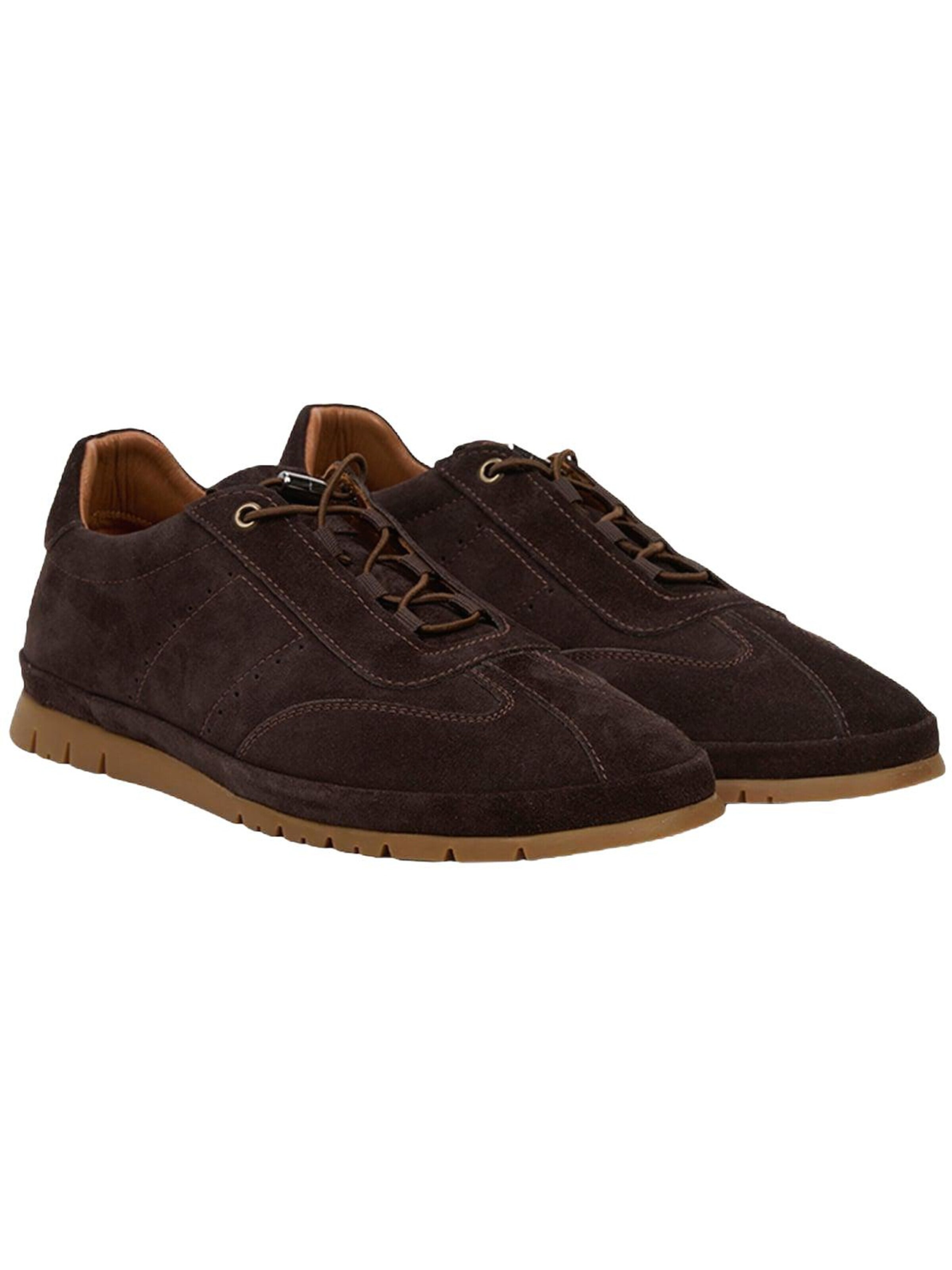 Chaussure basse 'Schnürschuhe' Desa en marron