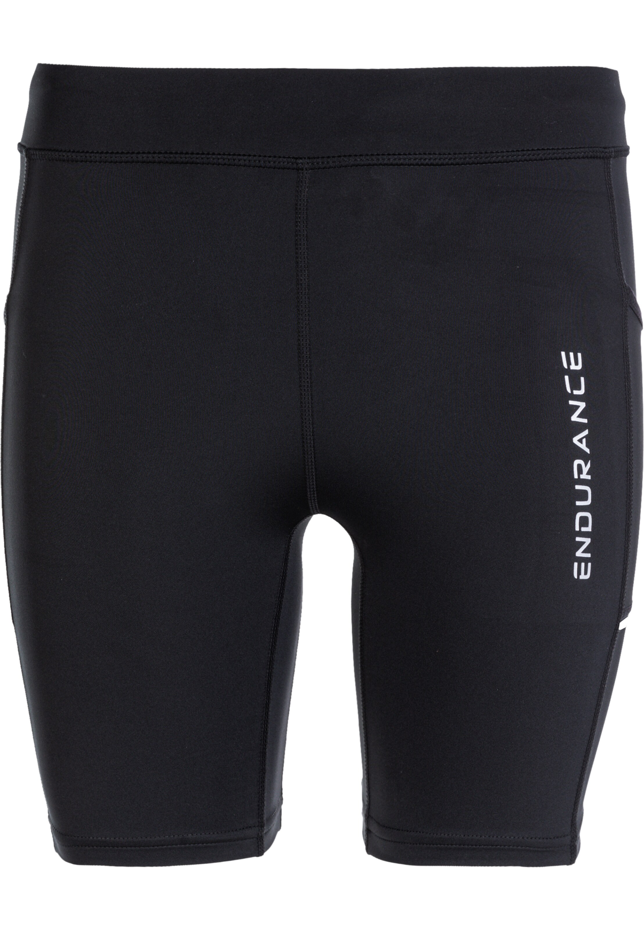 ENDURANCE Skinny Sportbroek 'Energy' in Zwart: voorkant