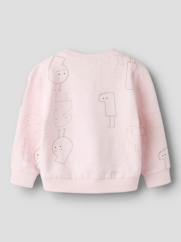 NAME IT - Sweatshirt 'NMFOLYDIA' em rosa
