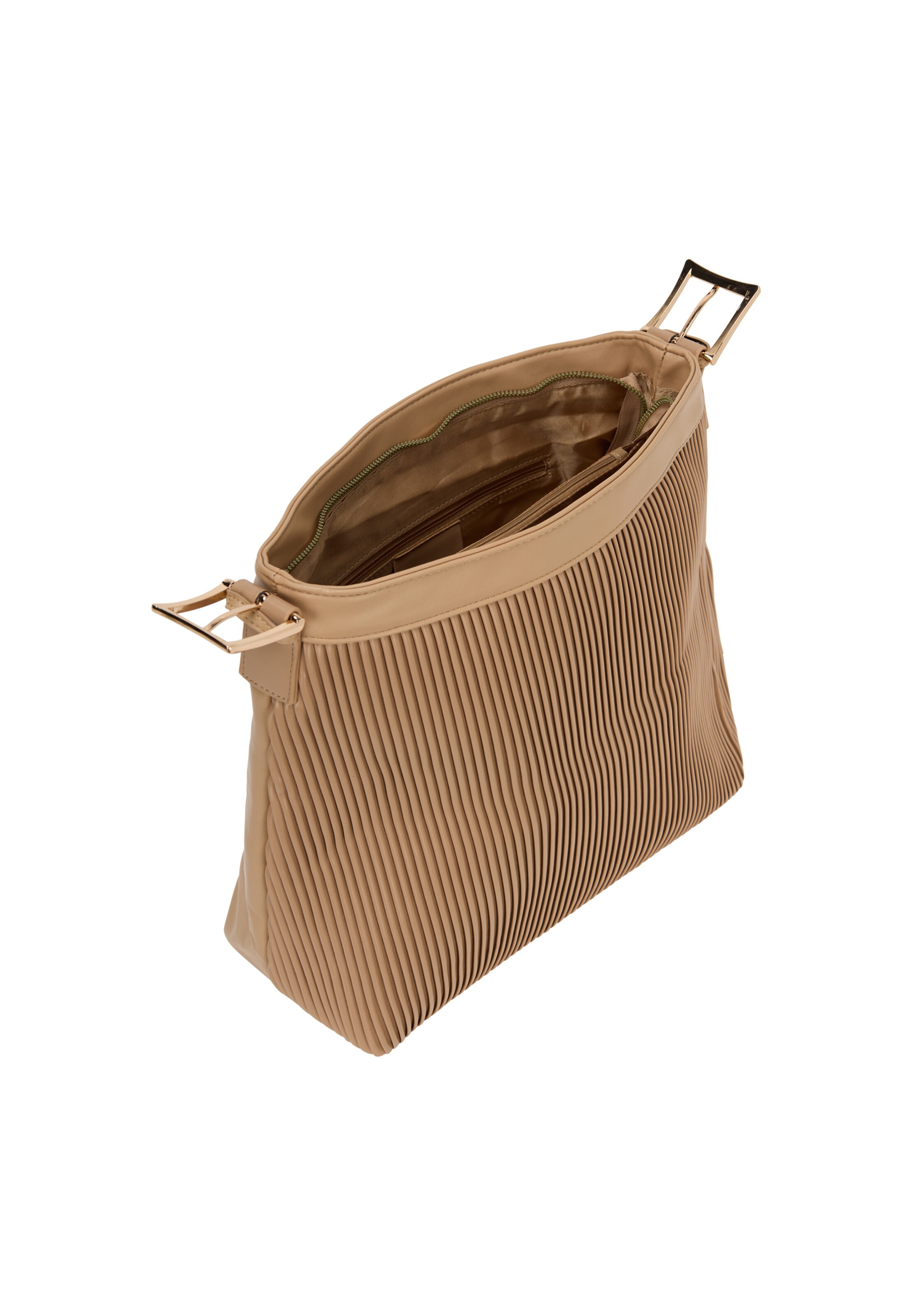 faina Skuldertaske i beige