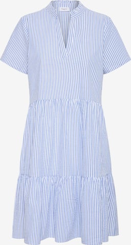 SAINT TROPEZ Jurk 'Elmiko' in Blauw: voorkant