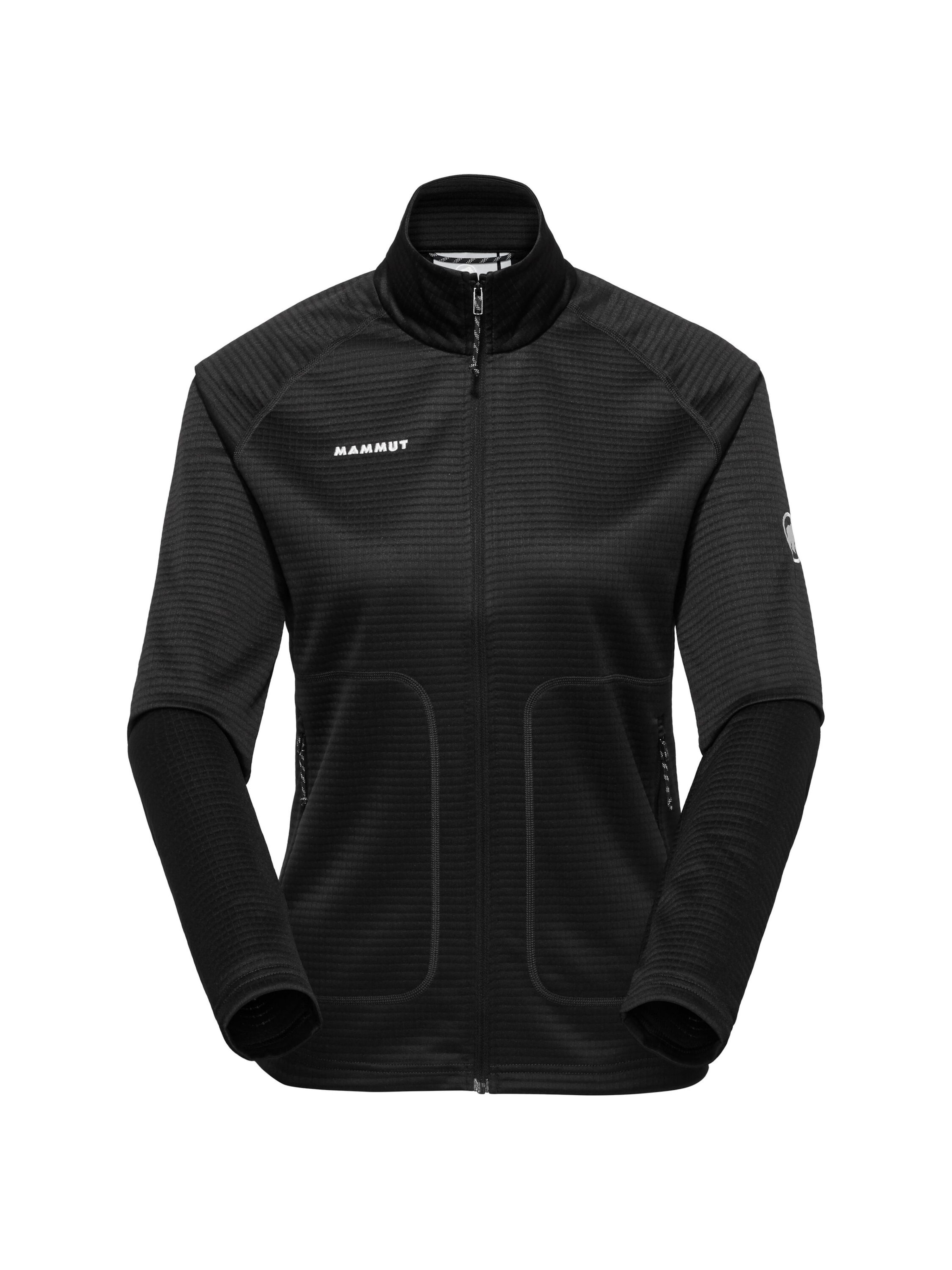 MAMMUT Jacke ‘Crag’ in Schwarz: Vorderseite
