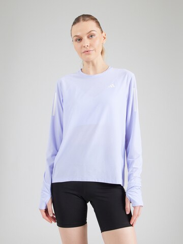 ADIDAS PERFORMANCE Funktionsshirt 'Own The Run' in Lila: Vorderseite