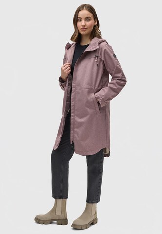Manteau fonctionnel 'Belinka' Ragwear en violet