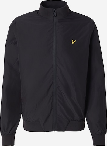 Lyle & Scott Демисезонная куртка в Черный: спереди