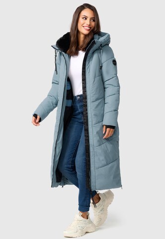 MARIKOO Χειμερινό παλτό 'Nadaree XVI' σε μπλε