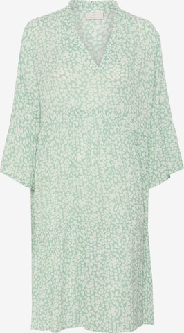 Kaffe Jurk 'Hera' in Groen: voorkant