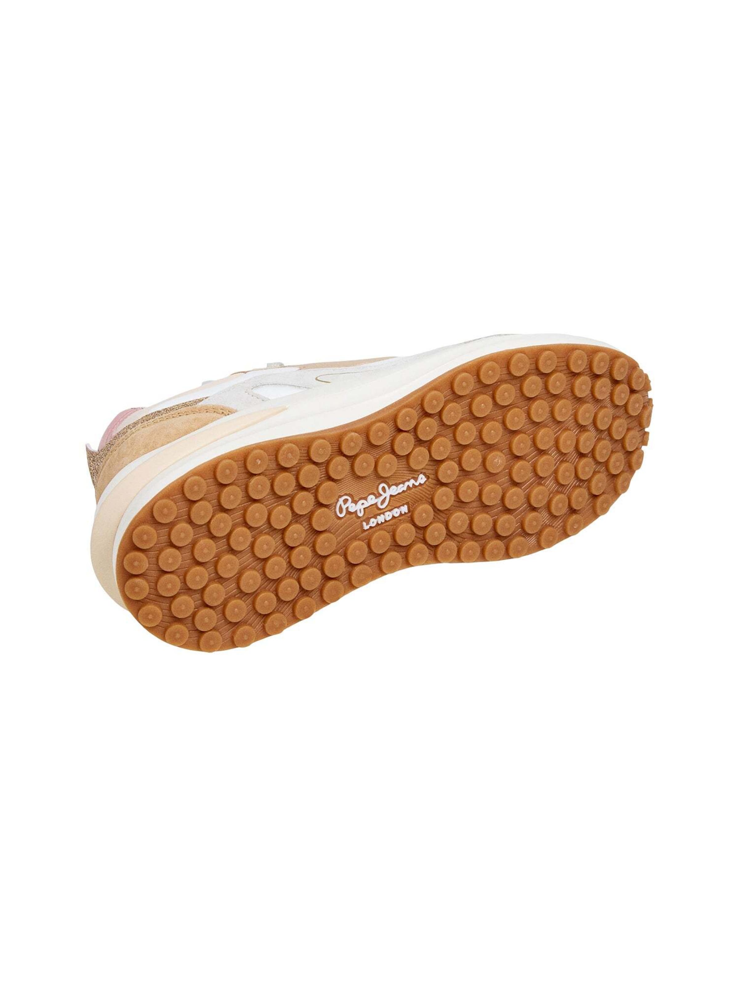 Sneaker bassa 'WINSLOW GLIT' di Pepe Jeans in beige