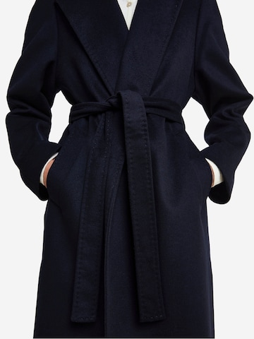Il Lanificio Between-seasons coat in Blue
