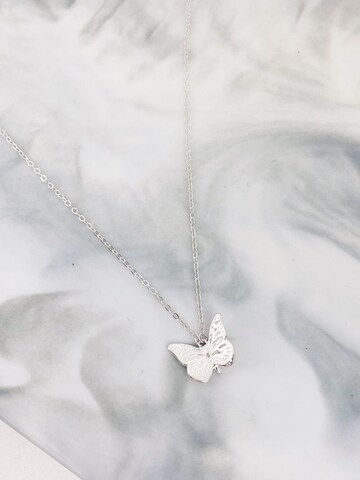 Hey Happiness Kette 'Glow' in Silber