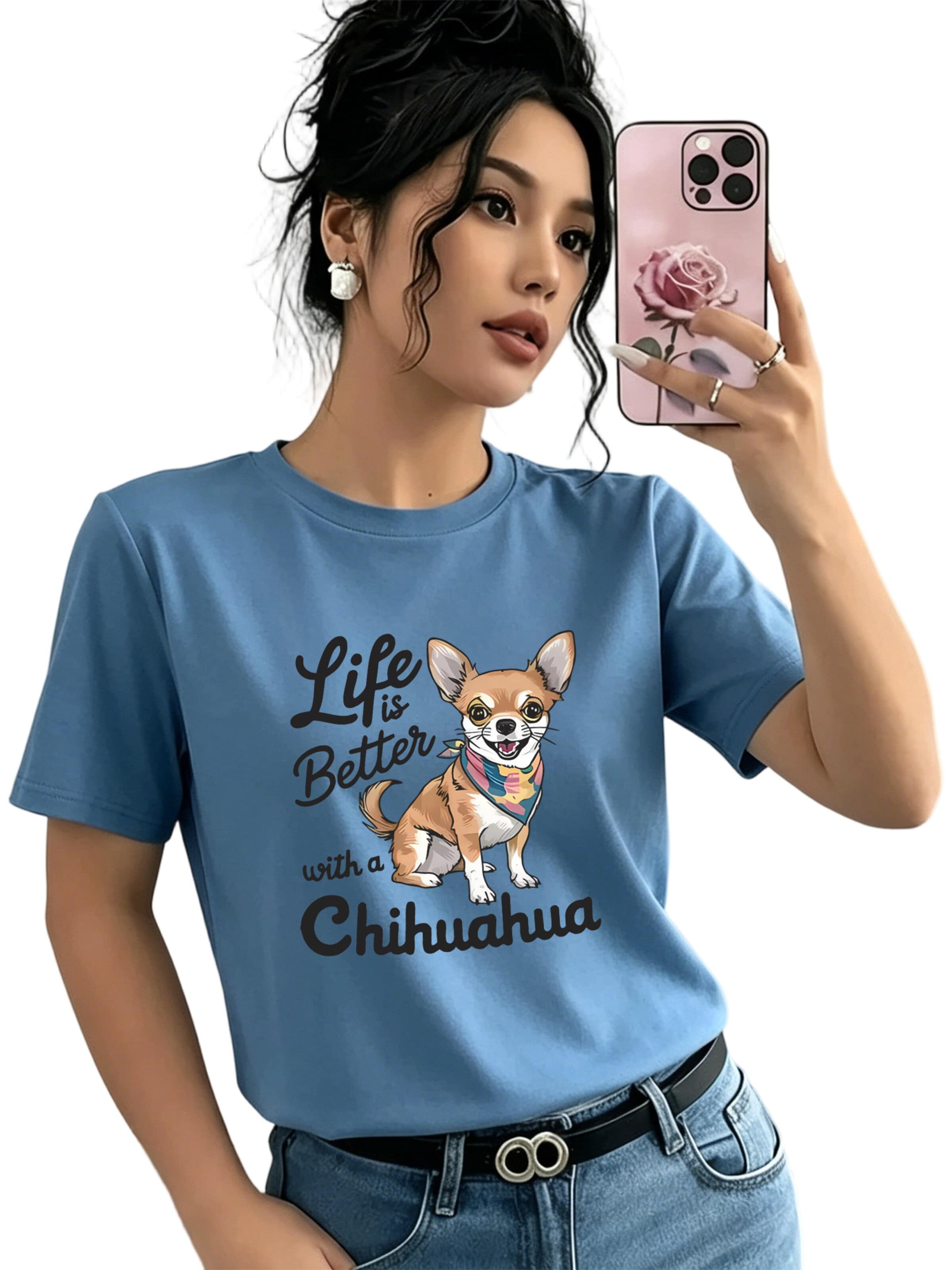 T-shirt GORHEY en bleu