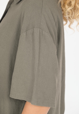 NOU Bluse 'Natasha' in Braun