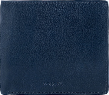 Roeckl Wallet 'MATS' in Blue: front