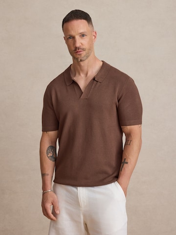 Maglietta 'Timur' di DAN FOX APPAREL in marrone: frontale