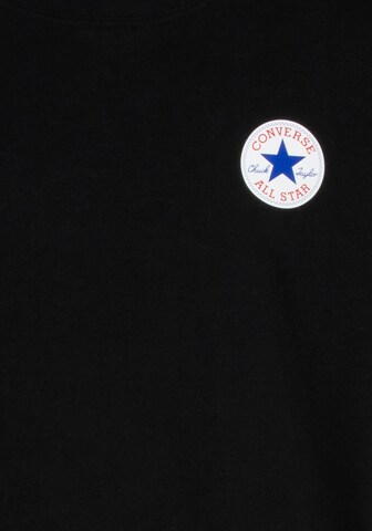 CONVERSE Tričko - Čierna