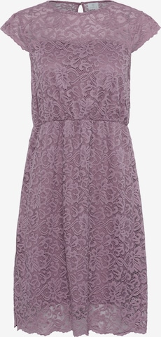 Robe 'Anna' Kaffe en violet : devant