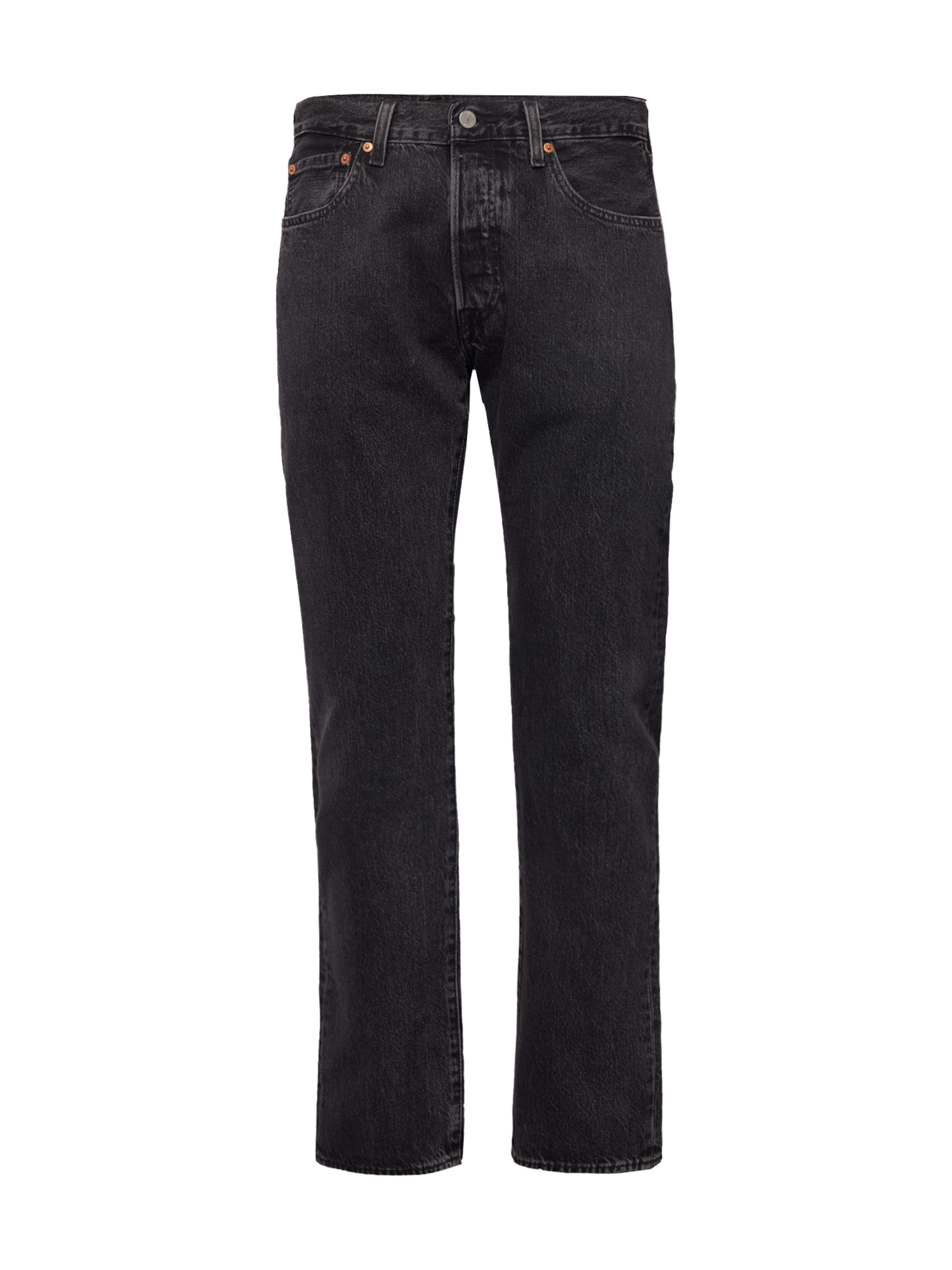 LEVI&#x27;S ® Regular Jeans &#x27;501® Levis® Original&#x27; i svart: framsida
