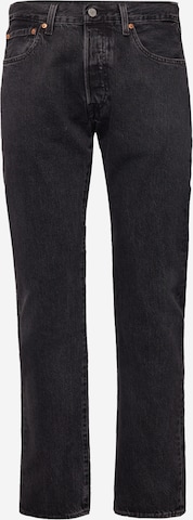 LEVI'S ® Regular Jeans '501' in Zwart: voorkant