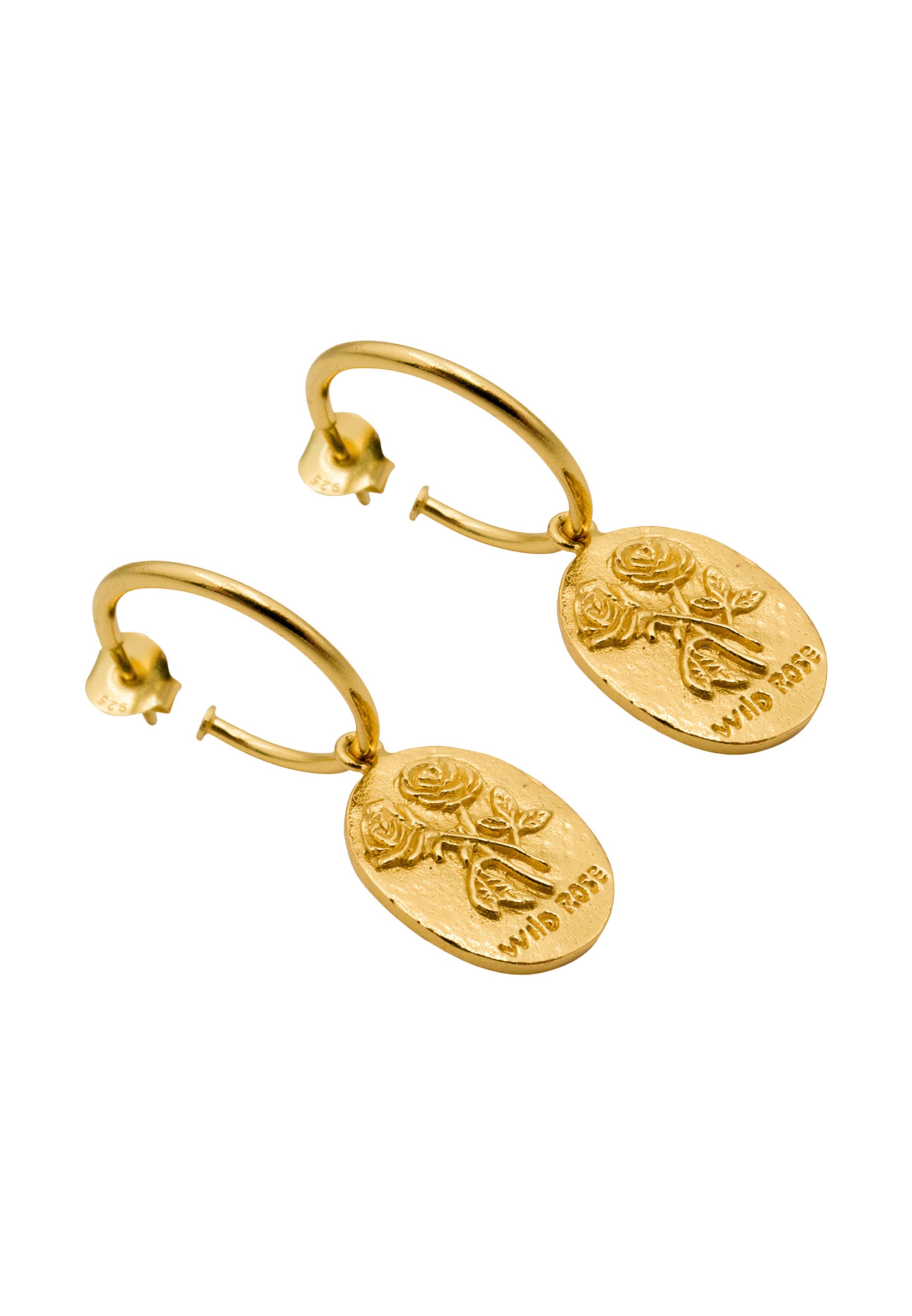 Haze&Glory Earrings 'Wild Rose' in Gold