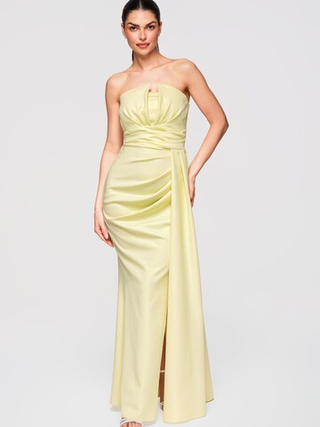 Ombre - Vestido de noche en amarillo