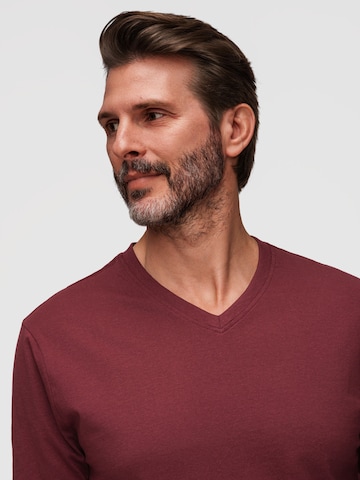 Ombre Shirt in Red