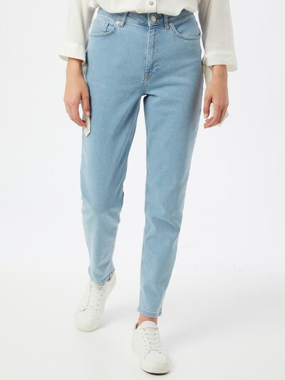 NA-KD Jeans 'Pelican Bay' in blue denim, Modelansicht