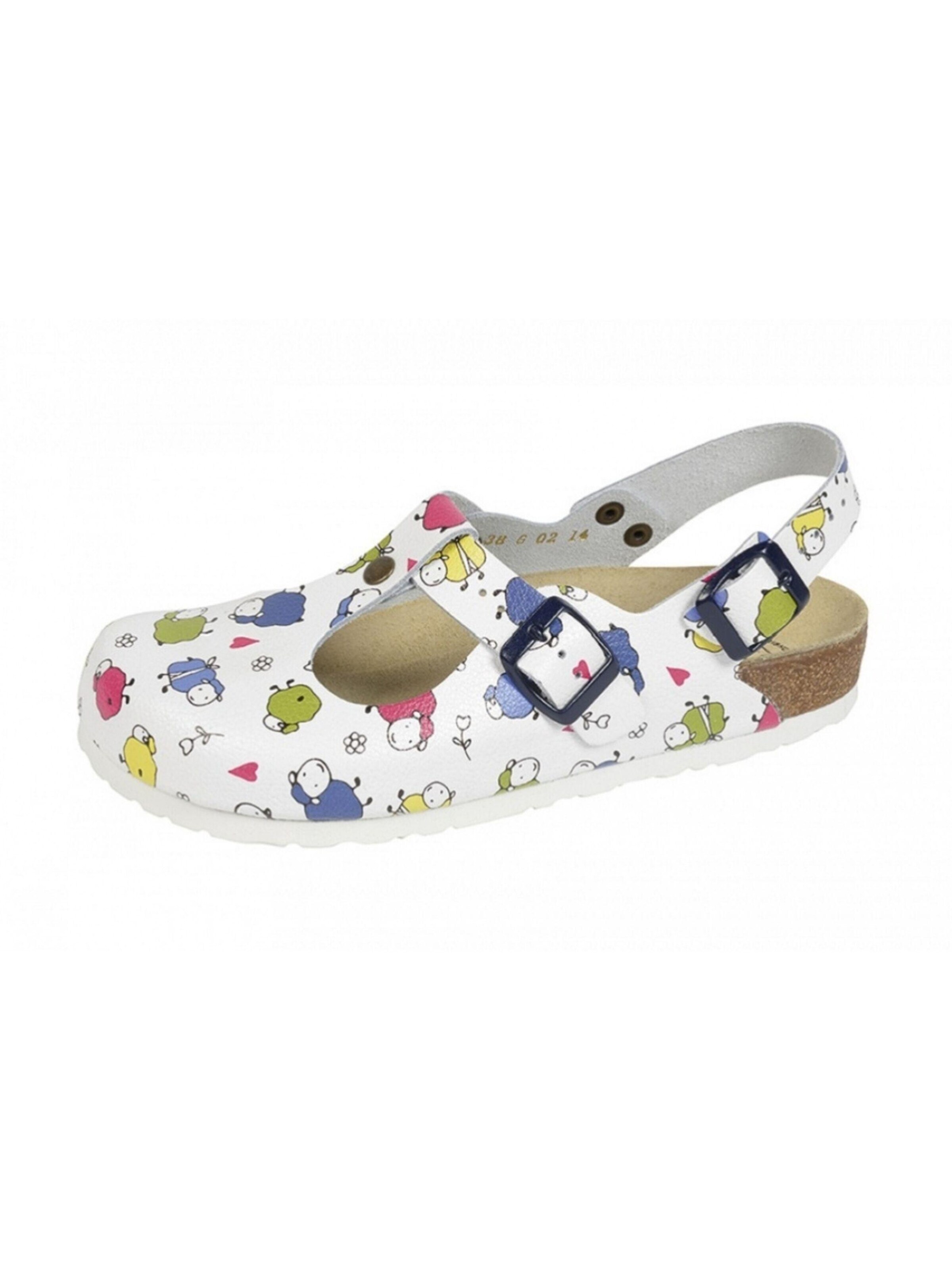 Weeger Clogs 'Sp.-Clog Art.41710-14'‌‌‌‌‌‌‌‌‌‌ in Weiß: Vorderseite