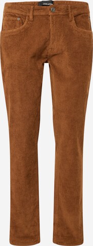 Regular Pantalon BLEND en marron : devant