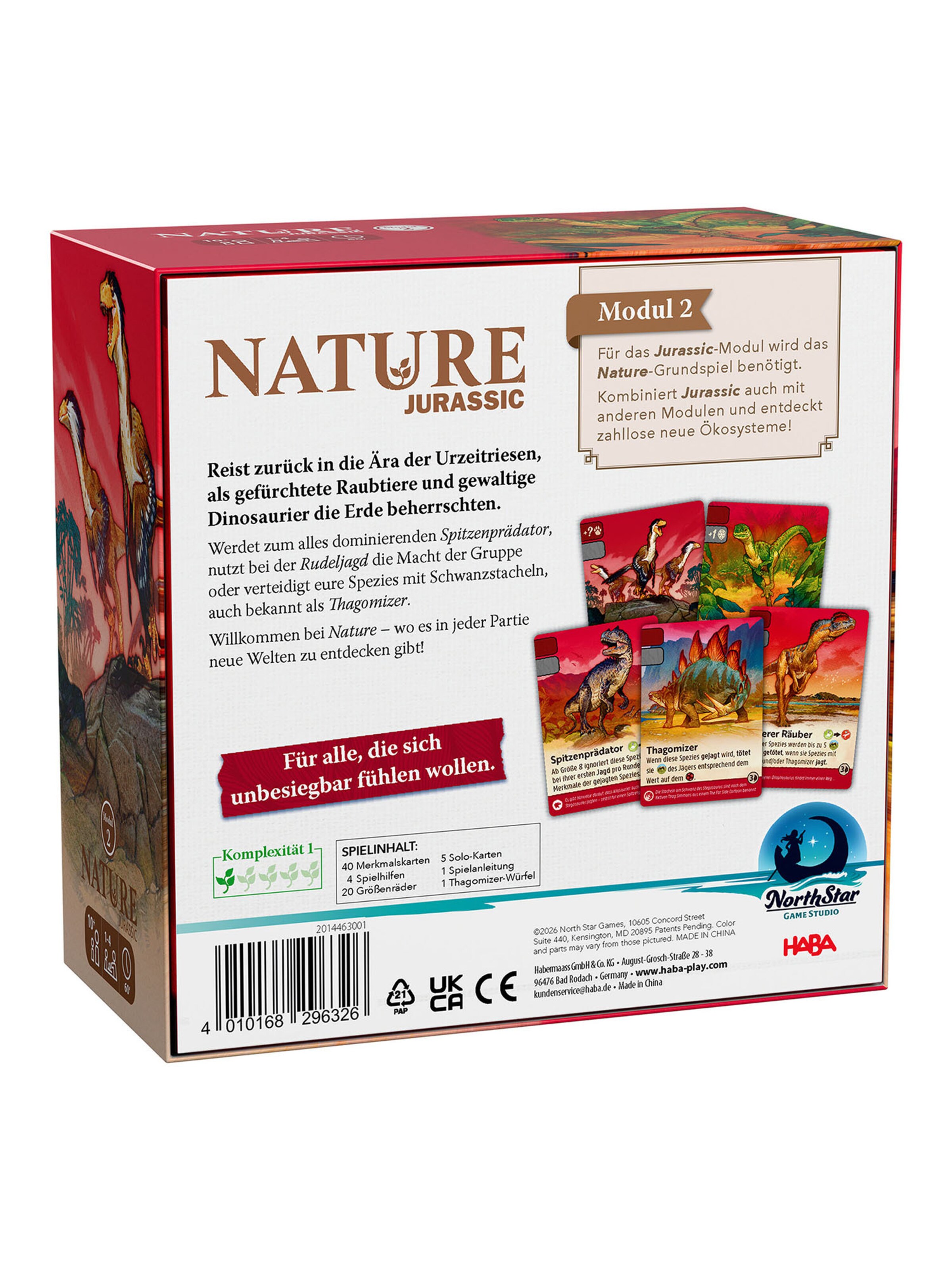 HABA Spel ' Nature Modul Jurassic ' in Gemengde kleuren