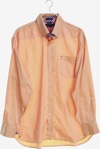 TOMMY HILFIGER Button-down-Hemd L in Orange: predná strana