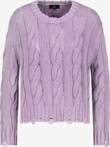 Pull-over monari en violet : devant