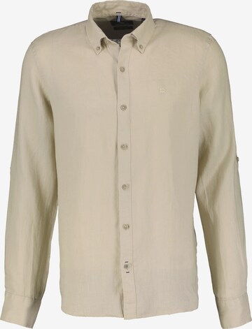 LERROS Regular fit Overhemd in Beige: voorkant