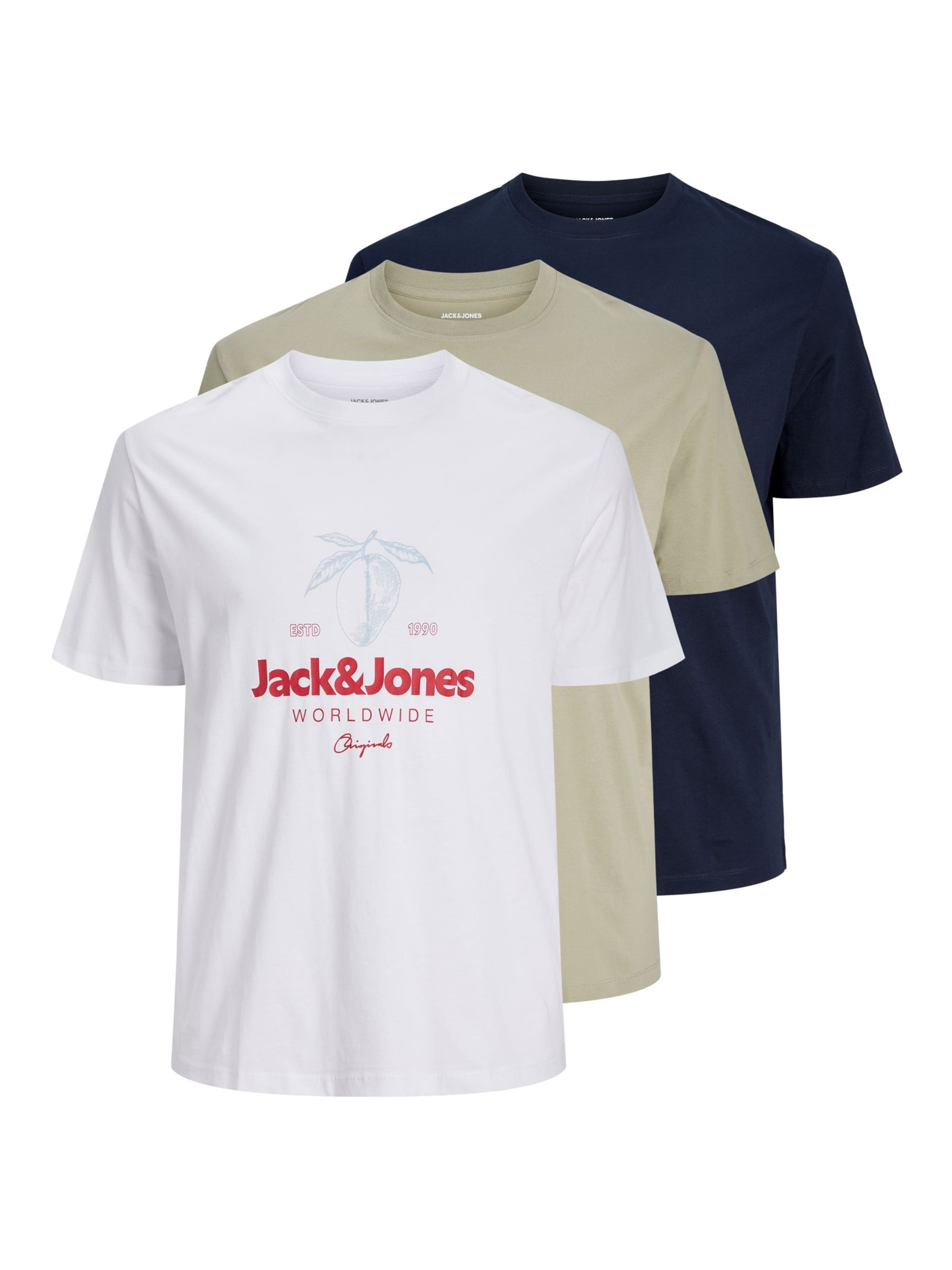 JACK & JONES Shirt in Gemengde kleuren: voorkant
