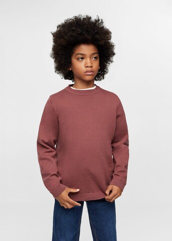 MANGO KIDS Trui 'hugo3' in Rood: voorkant